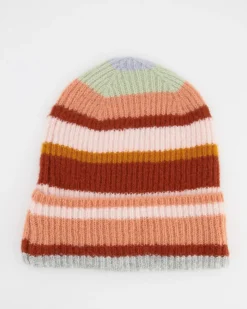 Women Old Khaki Beanies, Hats & Caps>Women'S Skylar Soft Stripe Beanie