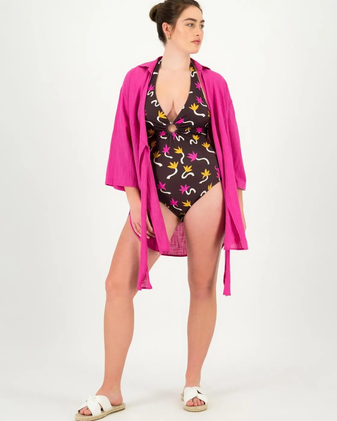 Women Old Khaki Swim>Women'S Suki Halter One-Piece Swimsuit