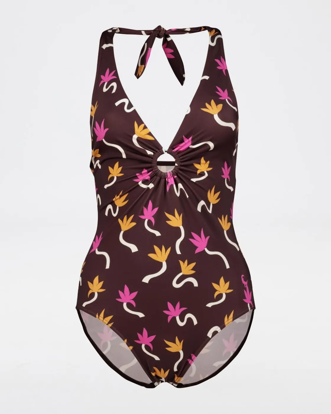 Women Old Khaki Swim>Women'S Suki Halter One-Piece Swimsuit