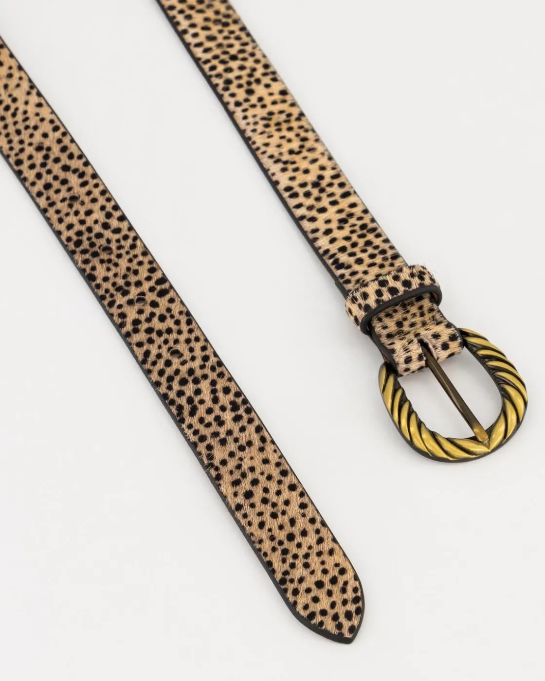 Women Old Khaki Belts>Women'S Tellia Hair-On Leather Belt