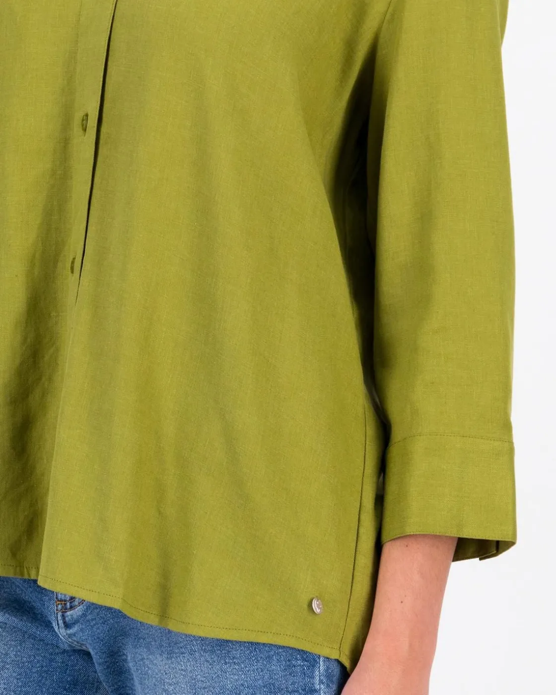 Women Old Khaki Shirts & Blouses>Women'S Terry Relaxed Fit Shirt-