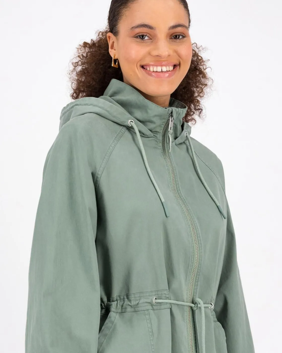 Women Old Khaki Jackets>Women'S Thembi Mid-Length Parka