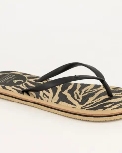 Women Old Khaki Flip-Flops><noscript><img width=