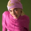 Women Old Khaki Beanies, Hats & Caps>Women'S Vida Floral Outline Beanie