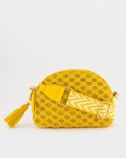 Women Old Khaki Bags & Purses>Women'S Zantia Dome Textured Cross-Body Bag